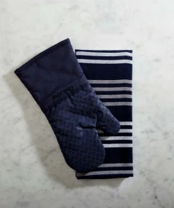 Paderno Basketweave Kitchen Towel 2-Pack, Navy | Serviette De Cuisine Tressage De Panier, Marine, Paq. 2 Best Sellers