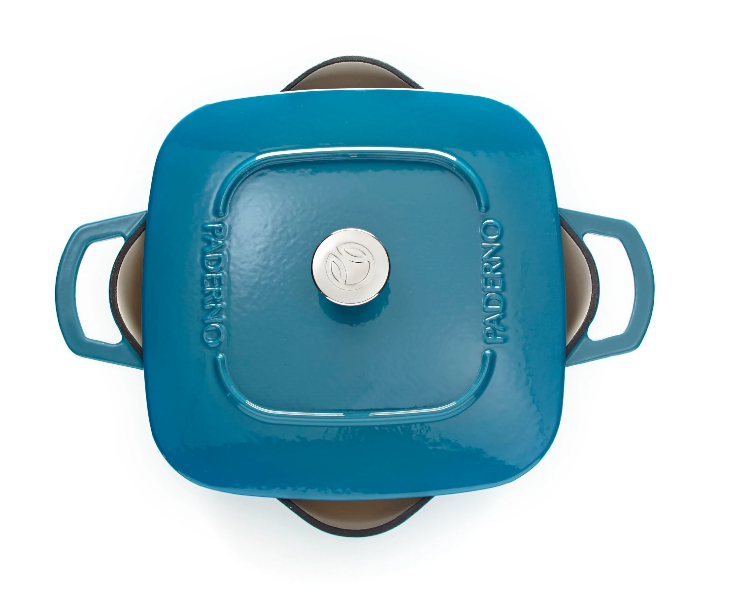 Paderno Dutch Oven 5 Quarts, Teal | Cocotte En Fonte 5 Pintes, Sarcelle Cookware 4 Paderno Dutch Oven 5 Quarts, Teal | Cocotte En Fonte 5 Pintes, Sarcelle Cookware