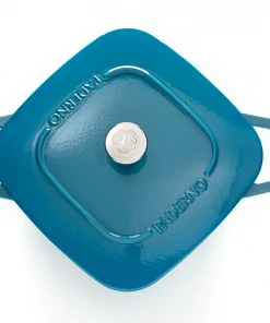 Paderno Dutch Oven 5 Quarts, Teal | Cocotte En Fonte 5 Pintes, Sarcelle Cookware 9 Paderno Dutch Oven 5 Quarts, Teal | Cocotte En Fonte 5 Pintes, Sarcelle Cookware