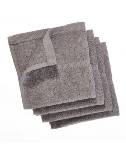 Paderno Best Sellers Terry Dishcloth 4-Pack, Light Grey | Lavettes En Tissu éponge, Paq. 4, Gris Pâle