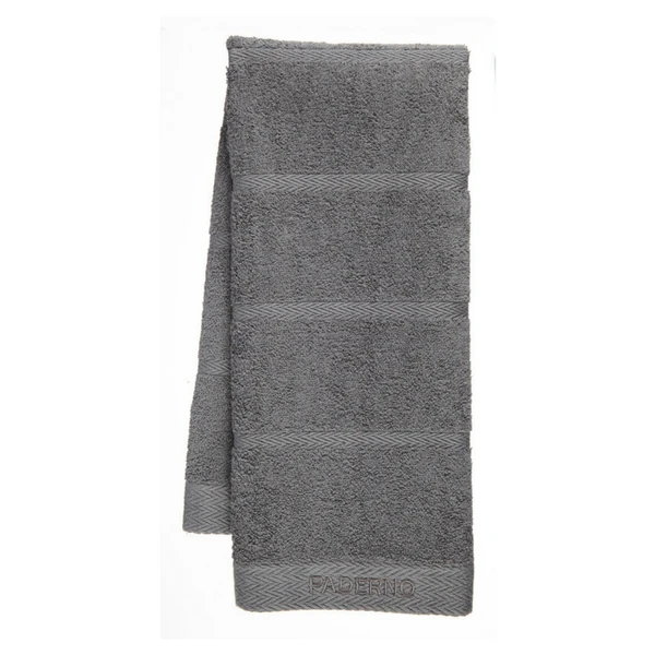 Paderno Terry Kitchen Towel 2-Pack, Charcoal | Serviette De Cuisine En Tissu éponge, Paq. 2, Gris Foncé 3 Paderno Terry Kitchen Towel 2-Pack, Charcoal | Serviette De Cuisine En Tissu éponge, Paq. 2, Gris Foncé