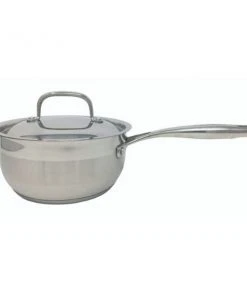 Paderno Classic Stainless Steel Saucepan, 2.3 Qt Cookware