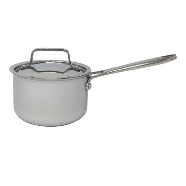 Paderno Canadian Professional Stainless Steel Clad Saucepan, 3.2 Qt Cookware 3 Paderno Canadian Professional Stainless Steel Clad Saucepan, 3.2 Qt Cookware