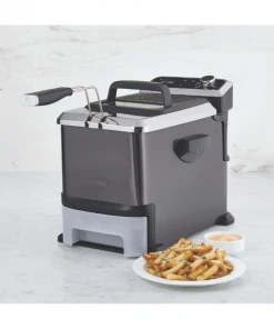 Paderno 3.5-Litre Auto-Drain Deep Fryer | Friteuse à Drainage Automatique De 3,5 litres Appliances