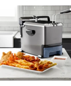 Paderno 3.5-Litre Auto-Drain Deep Fryer | Friteuse à Drainage Automatique De 3,5 litres Appliances