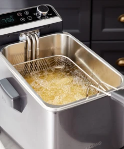 Paderno 3.5-Litre Auto-Drain Deep Fryer | Friteuse à Drainage Automatique De 3,5 litres Appliances