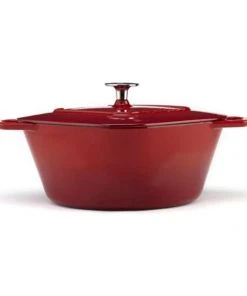 Paderno Cookware Dutch Oven 5 Quarts, Red | Cocotte En Fonte 5 Pintes, Rouge