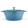 Paderno Dutch Oven 6.5 Quarts, Teal | Cocotte En Fonte 6.5 Pintes, Sarcelle Cookware 2 Paderno Dutch Oven 6.5 Quarts, Teal | Cocotte En Fonte 6.5 Pintes, Sarcelle Cookware