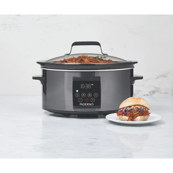 Paderno 6-Quart Programmable Slow Cooker | Mijoteuse Programmable De 6 pintes 4 Paderno 6-Quart Programmable Slow Cooker | Mijoteuse Programmable De 6 pintes