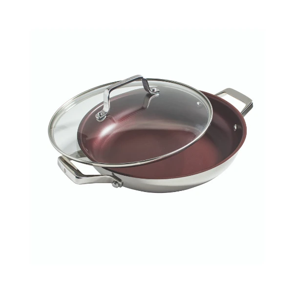 Paderno Canadian Signature Stainless Steel Non-Stick Everyday Pan, 28 Cm | Poêle Tout Usage Antiadhésive En Acier Inoxydable Signature Canadienne, 28 cm Cookware 3 Paderno Canadian Signature Stainless Steel Non-Stick Everyday Pan, 28 Cm | Poêle Tout Usage Antiadhésive En Acier Inoxydable Signature Canadienne, 28 cm Cookware